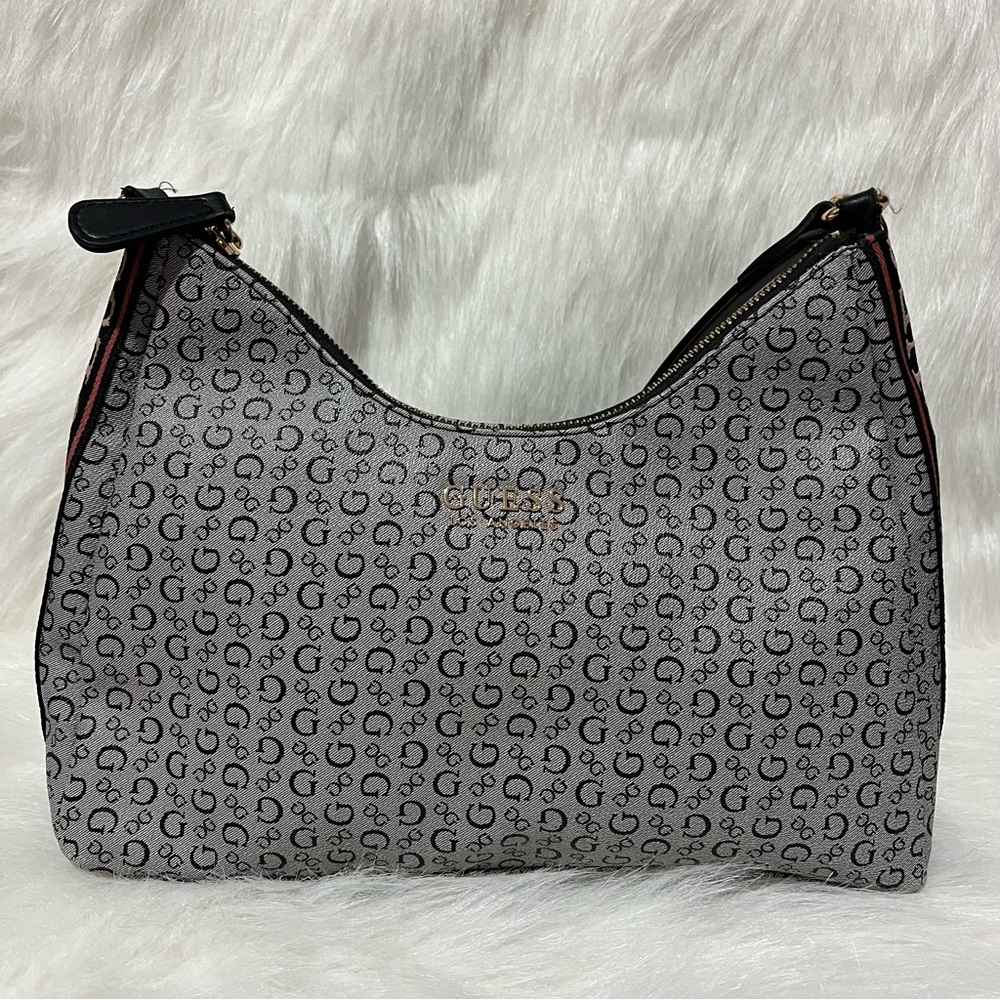 Stylish Gray Patterned Women's Bag